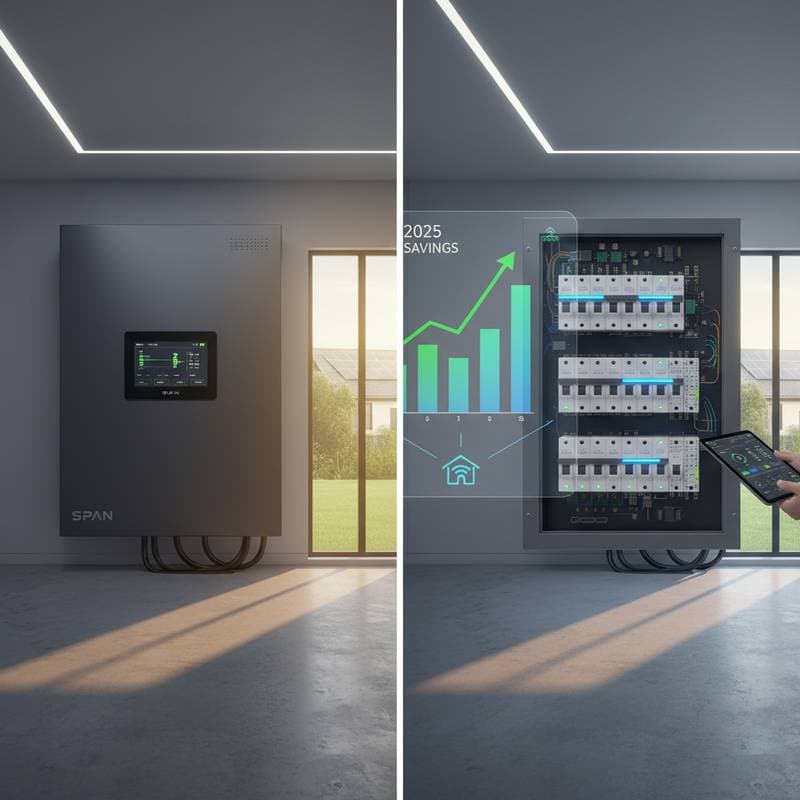 Featured image for SPAN vs Smart Breakers: Which Saves More in 2025