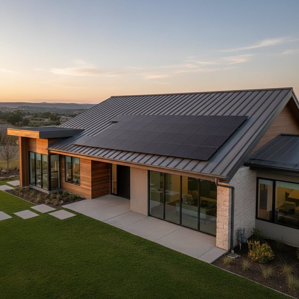 Image for Metal Roofs Now Outlast Solar Panels by 25 Years