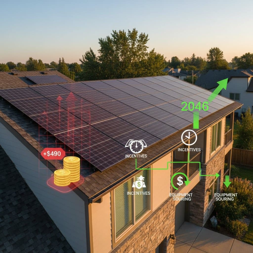 Featured image for How Solar Tariffs Add $490 to Your System Cost