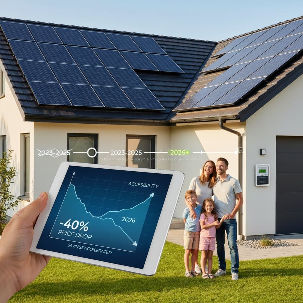 Image for Solar Panels Drop 40% as 2026 Tariff Ends