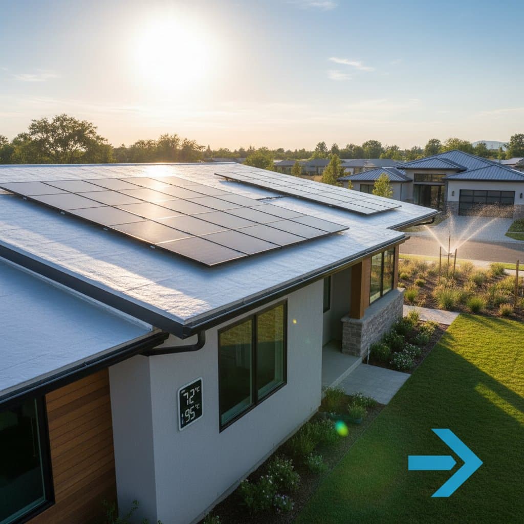 Featured image for Smart Roof Coatings Cut AC Bills 40% With Reflective Tech