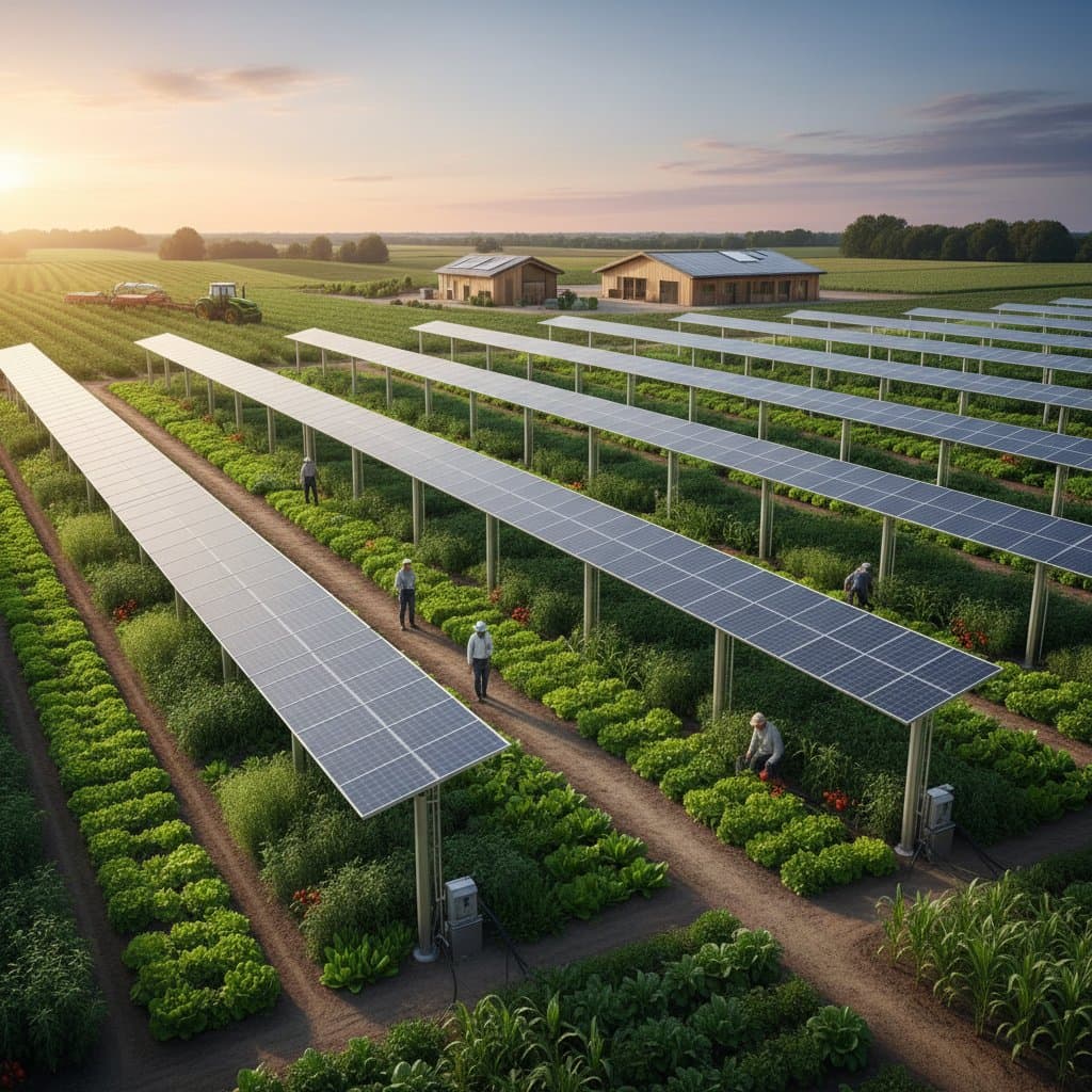 Featured image for Solar Panels Now Share Farmland With Crops in 2026