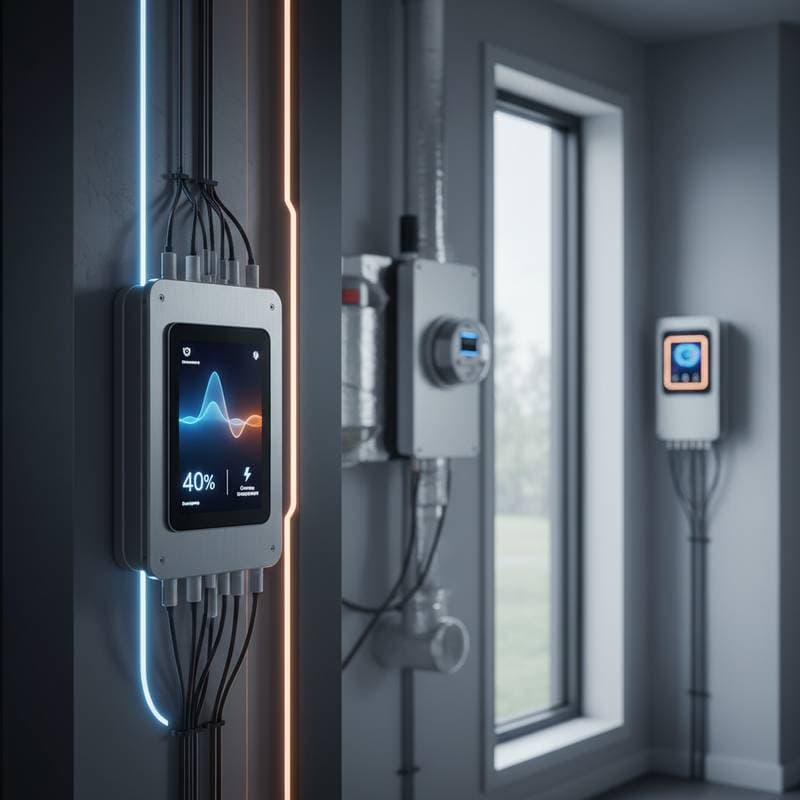 Image for Smart Thermostats Cut Energy Bills 40% and Predict Outages