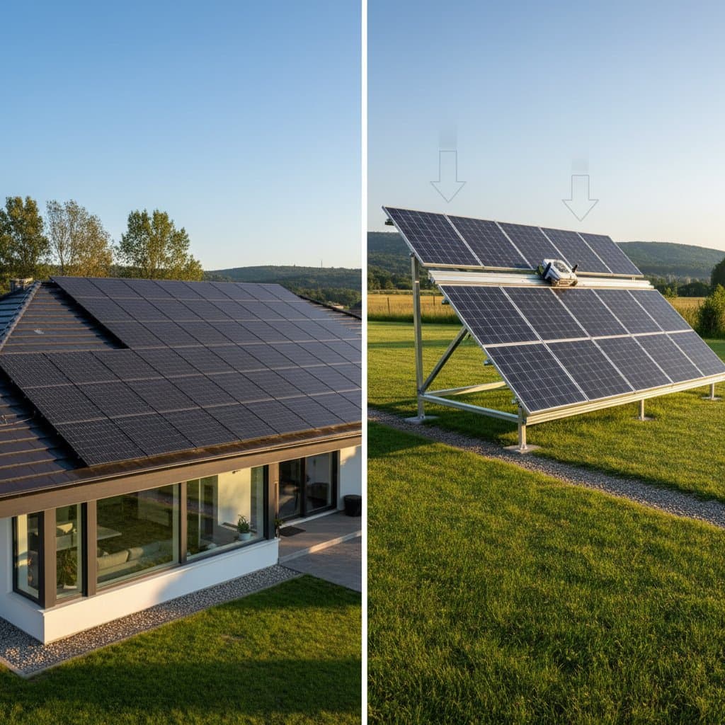 Featured image for Roof vs Ground Solar: Which System Pays Back Faster