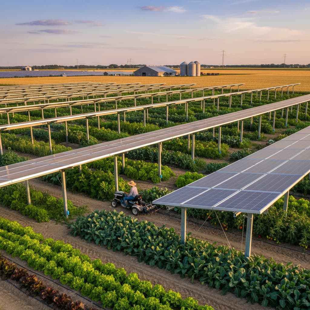 Featured image for Agrivoltaics: Farming and Power on the Same Land