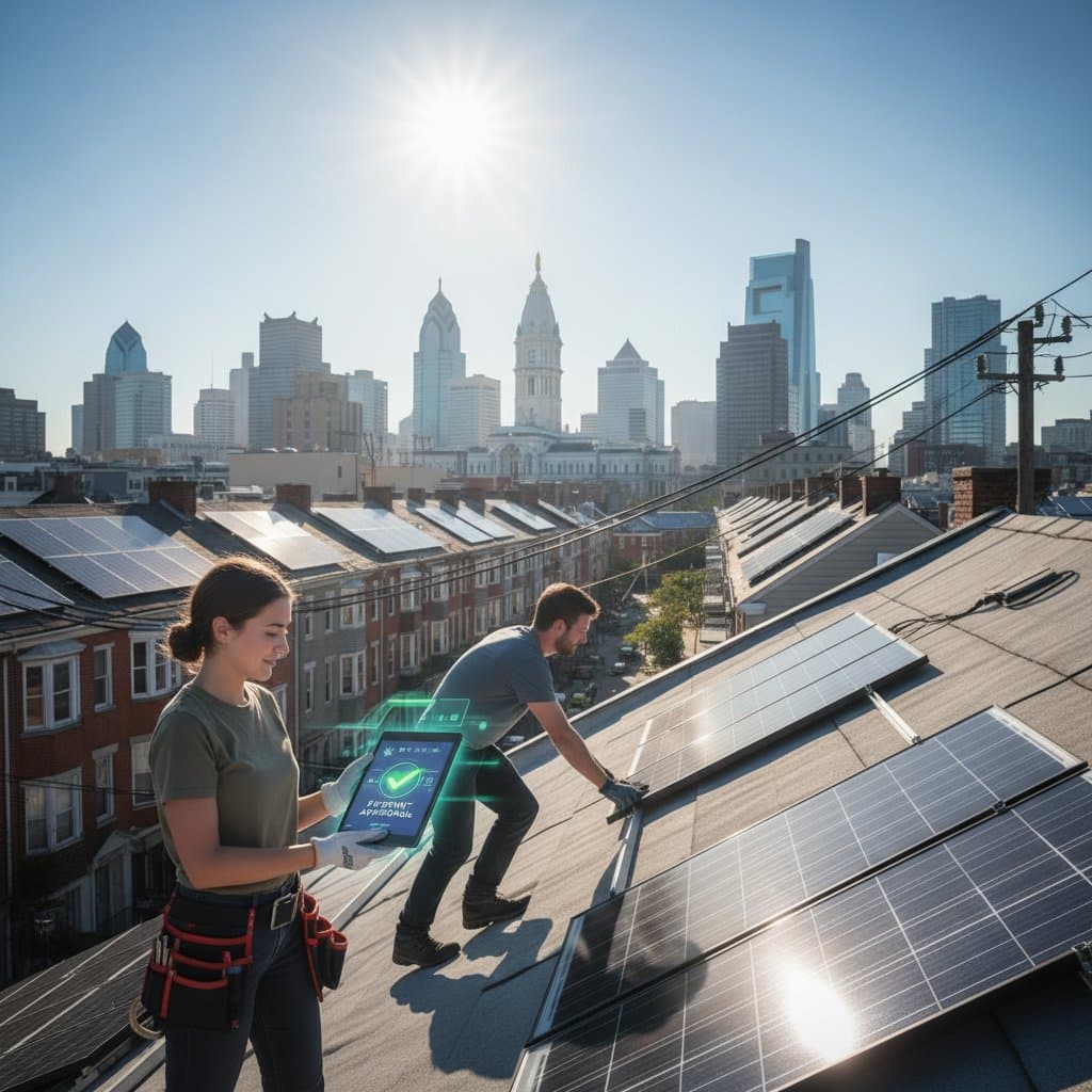 Featured image for New Philly Solar Rules Cut DIY Permit Waits in 2026