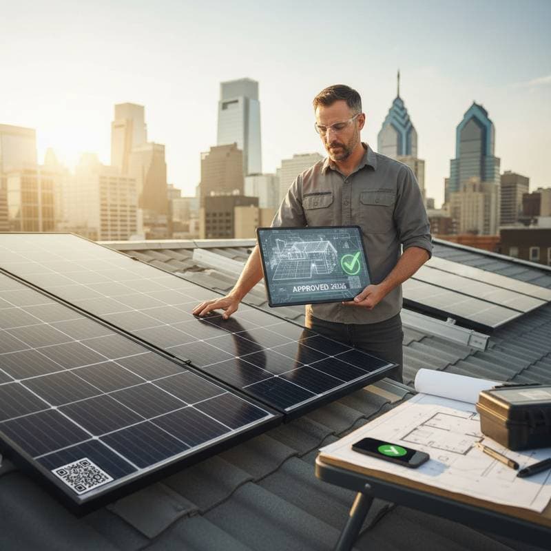 Featured image for Fast-Track Solar Permits Cut Philadelphia Wait Times