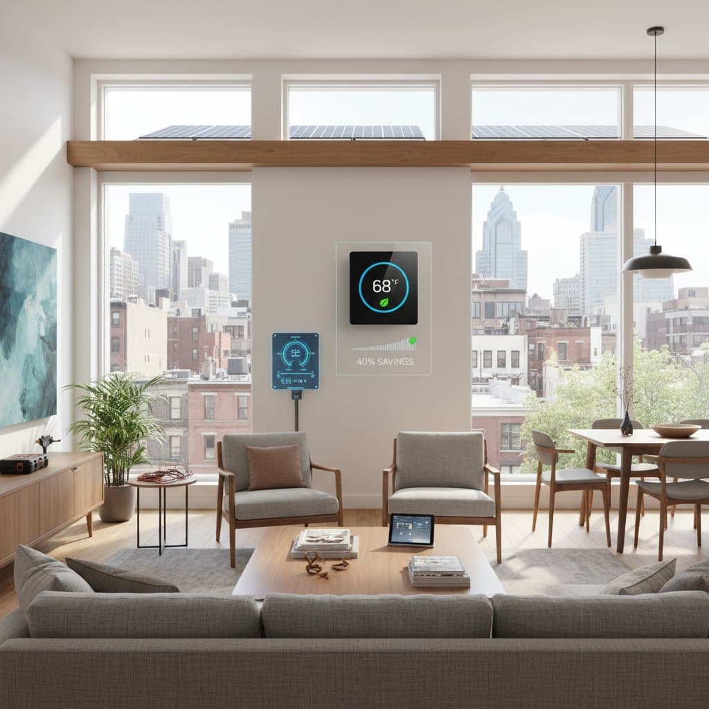 Featured image for Smart Thermostats Cut Energy Bills 40% in Philly Homes