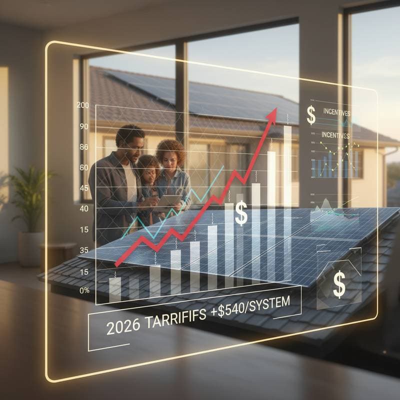 Featured image for Hidden Costs: How 2026 Solar Tariffs Add $540 to Your System
