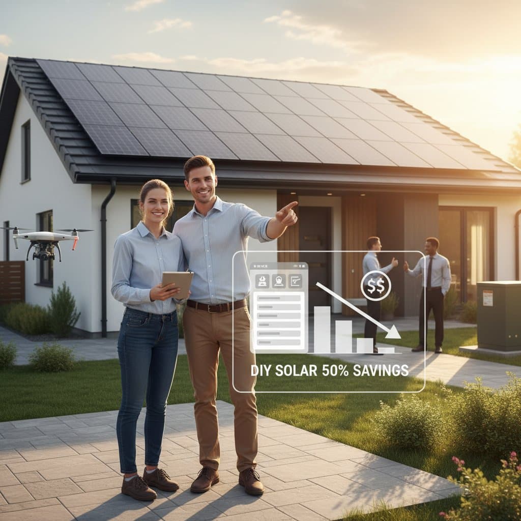 Image for DIY Solar Permits Cut Installation Costs in Half