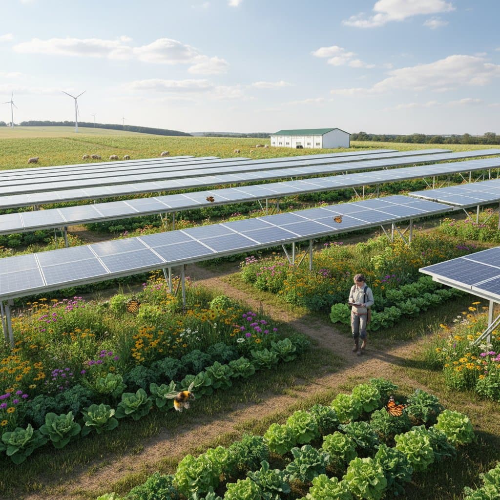 Featured image for Agrivoltaics: Growing Crops Under Solar Panels in 2026