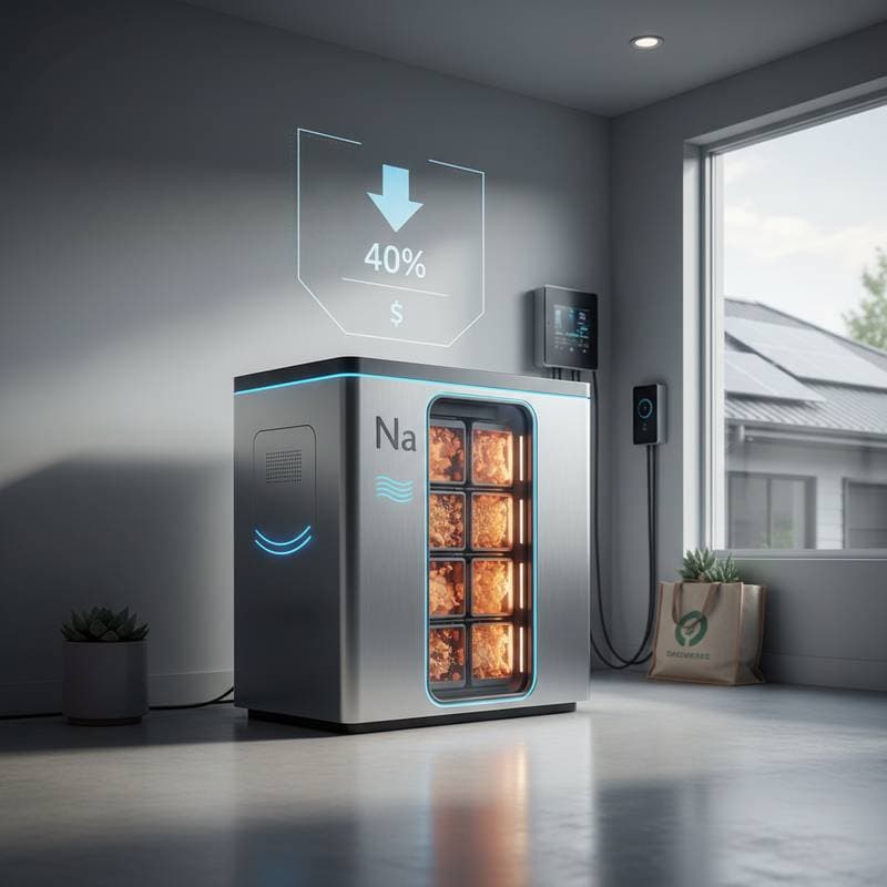 Image for Sodium Batteries Could Cut Storage Costs by 40 Percent