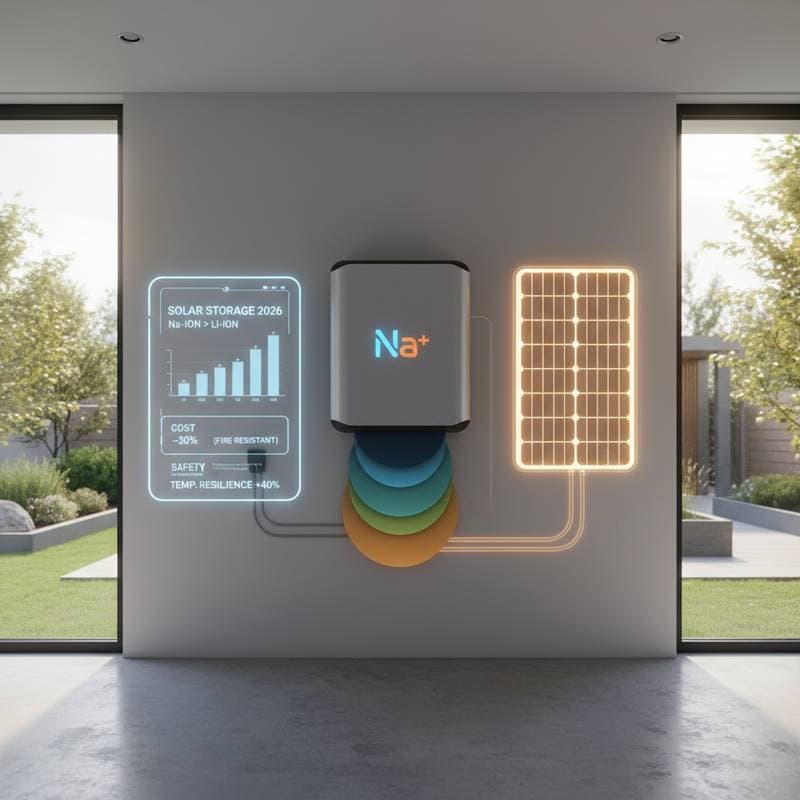 Why Sodium-Ion Beats Lithium for Solar Storage in 2026