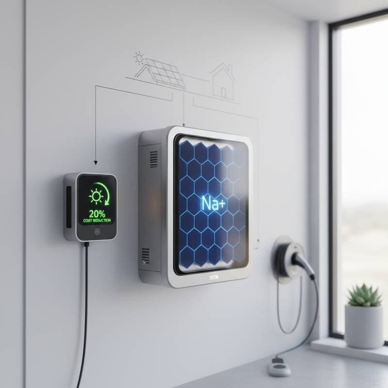Featured image for Sodium-Ion Batteries Cut Storage Costs by 2026