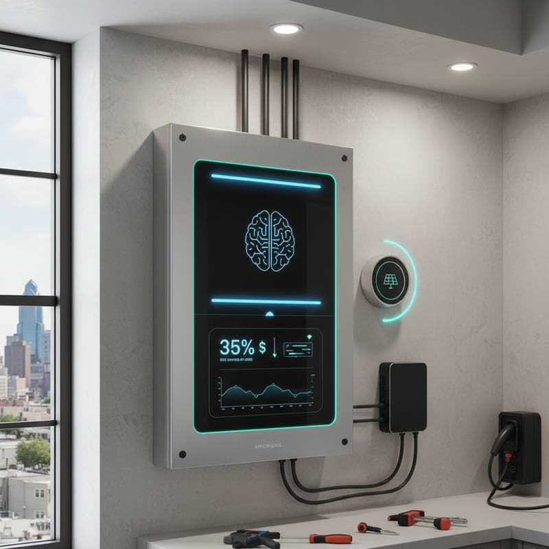 Featured image for Smart AI Panels Cut Energy Bills 35% by 2026