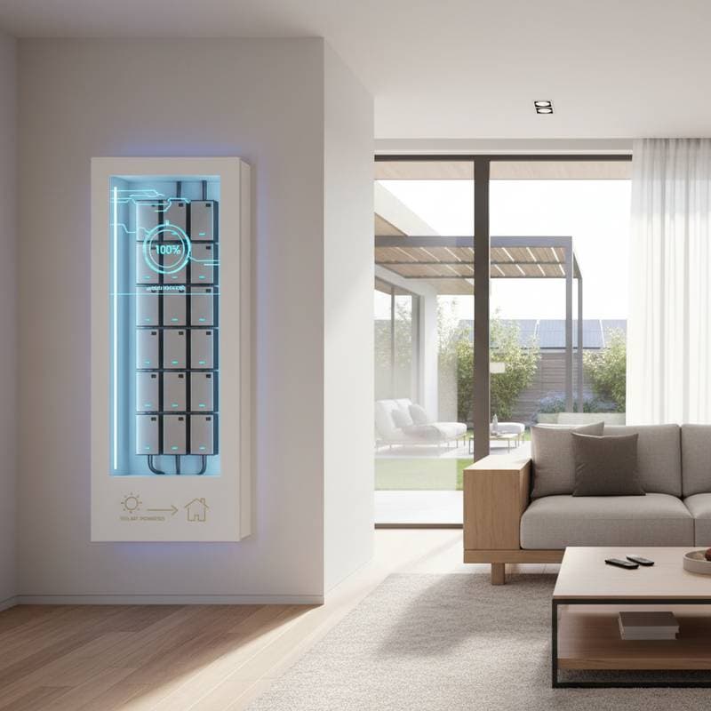 Image for Solid-State Batteries Cut Fire Risk for Solar Homes