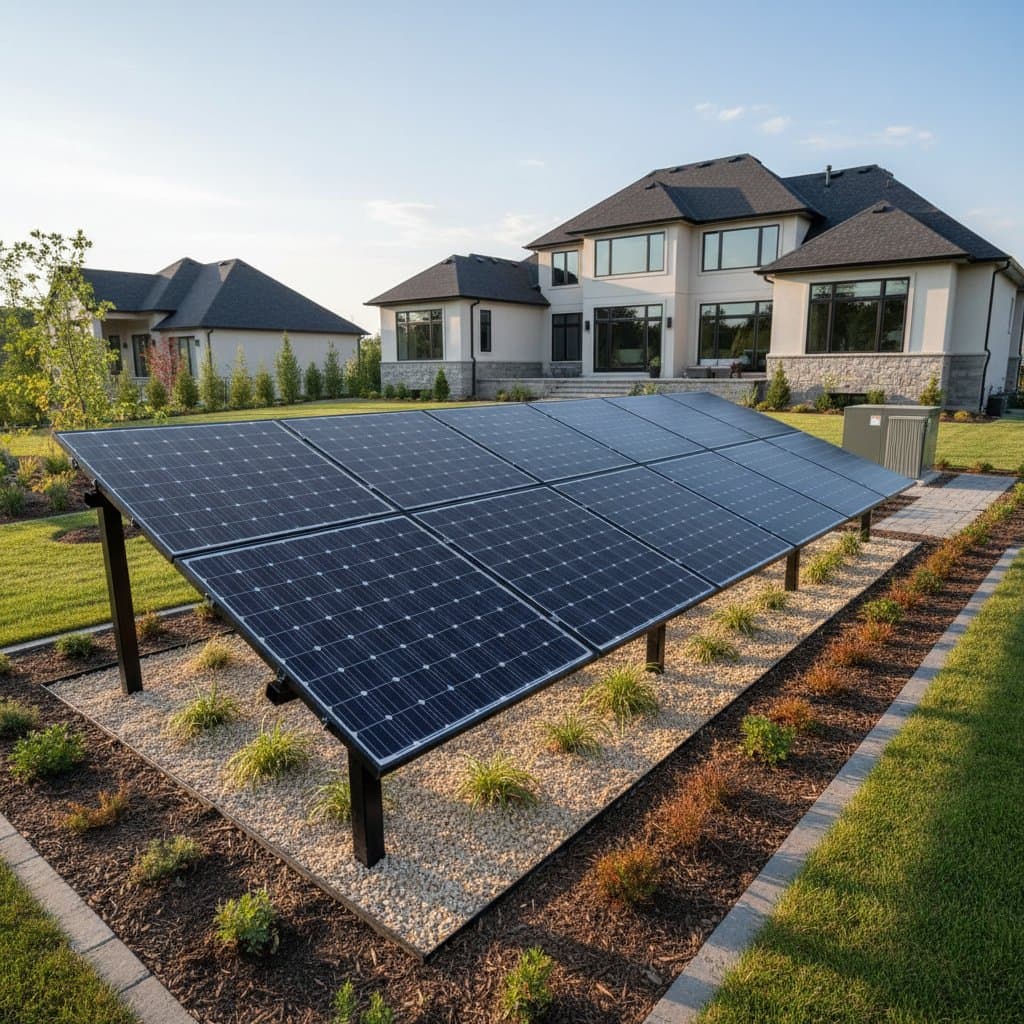 Image for Why Ground-Mount Solar Beats Rooftop for Long-Term ROI