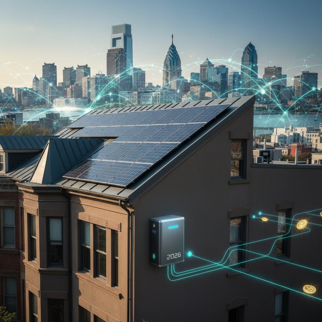 Image for Solar Panels That Pay You: Philadelphia's New Grid Programs