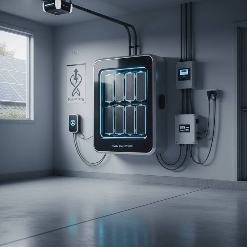 Featured image for Solid-State Batteries Store Double the Energy Safely