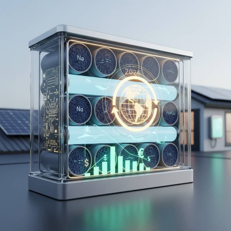 Featured image for Sodium-Ion Batteries Cut Grid Storage Costs in Half