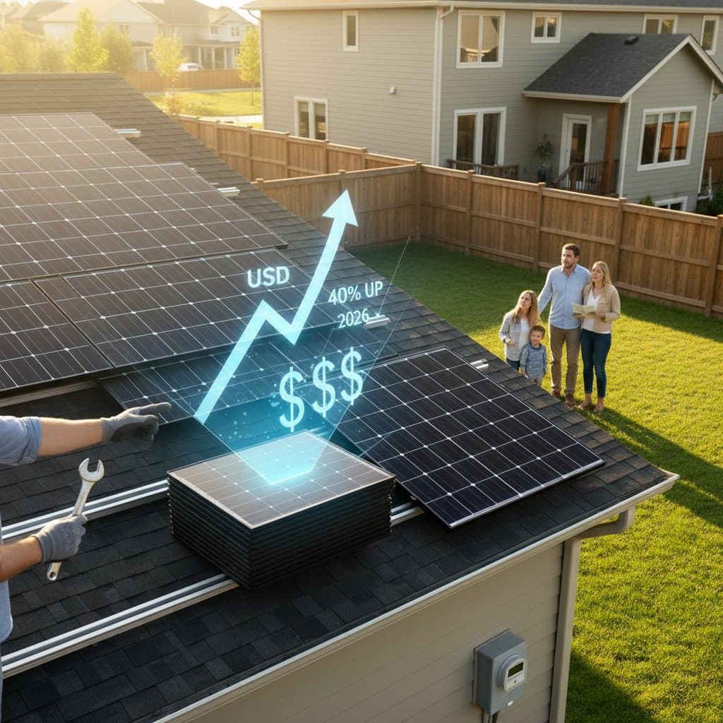 Featured image for Solar Panel Prices Could Jump 40% by 2026