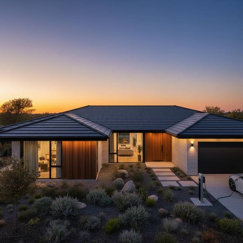Featured image for Smart Roof Tiles Challenge Tesla at $8 Per Watt