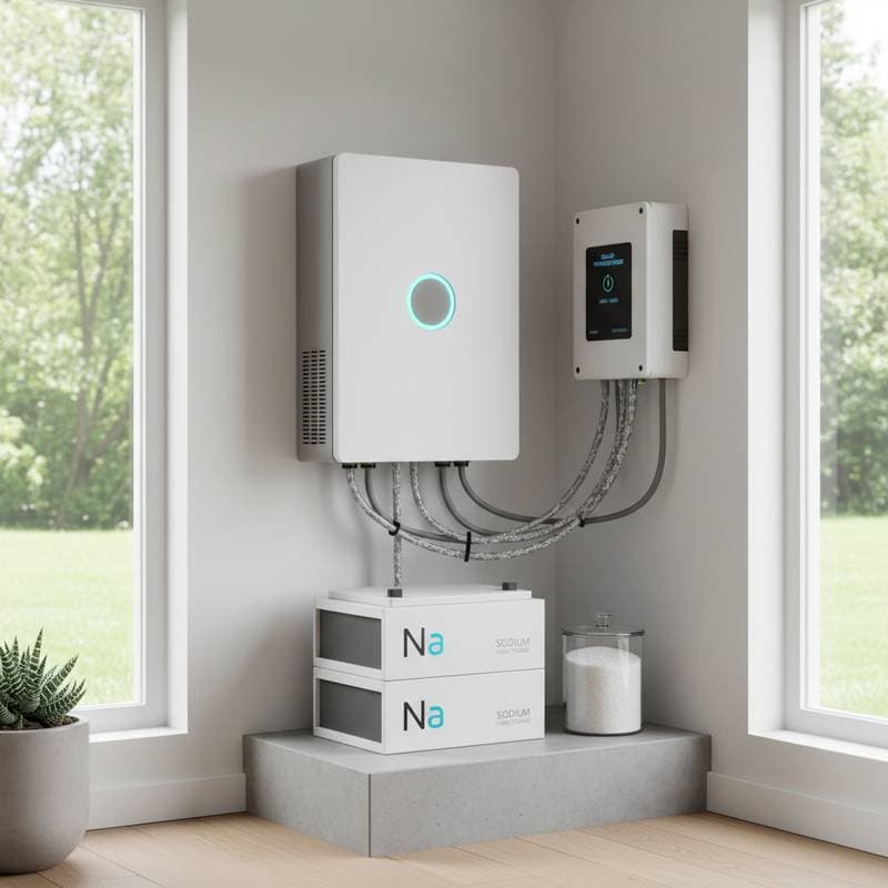 Featured image for Sodium Batteries Cut Home Solar Storage Costs in Half
