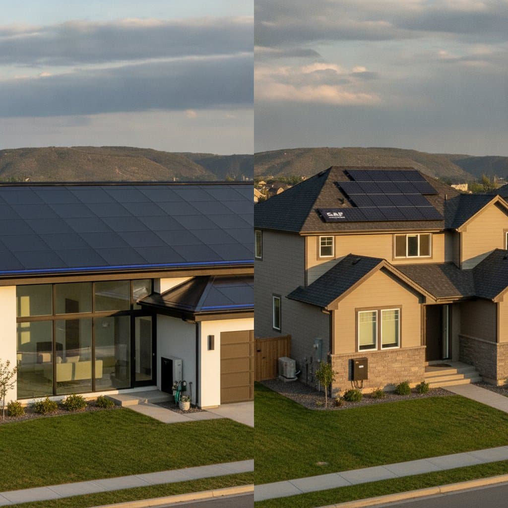 Image for Tesla Solar Roof vs GAF Timberline 2026 Costs