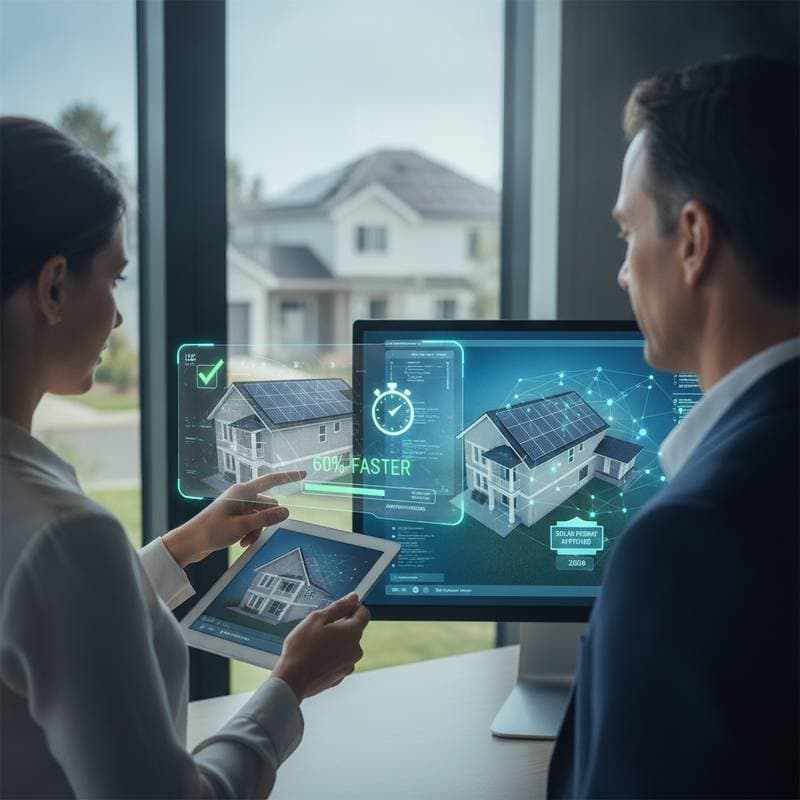Featured image for AI Cuts Solar Permit Waits by 60% in 2026