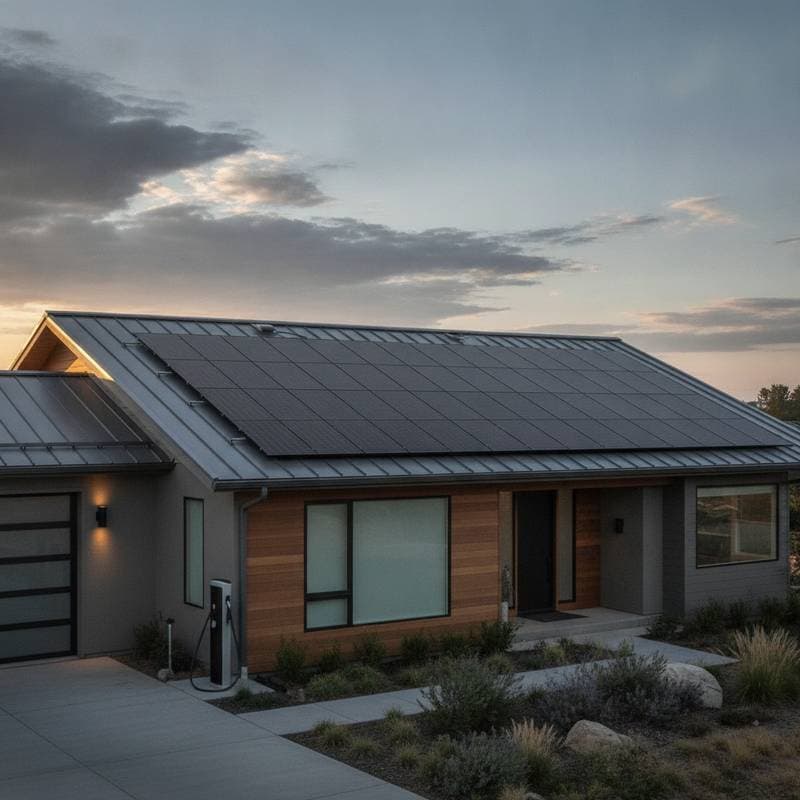 Image for Metal Roofs Now Generate Power and Meet Code