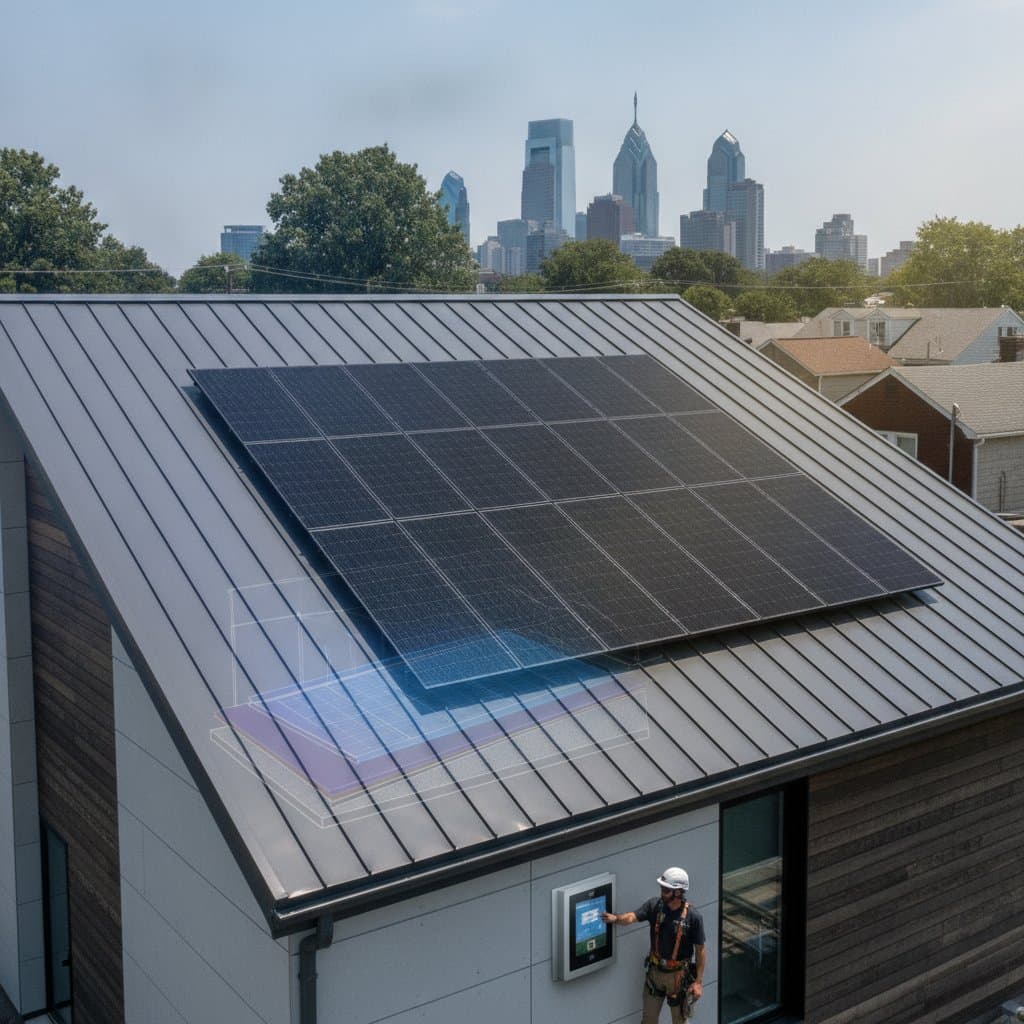 Image for Metal Roofs Cut Cooling Bills 40% with Solar Power