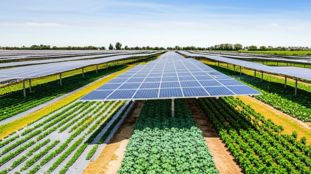 Featured image for Solar Panels That Share Land With Crops Now Work