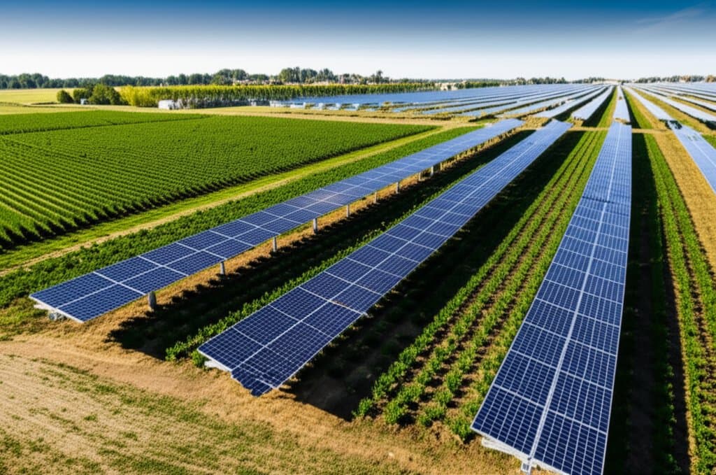 Featured image for Why Agrivoltaics Lets Farmers Grow Crops Under Panels
