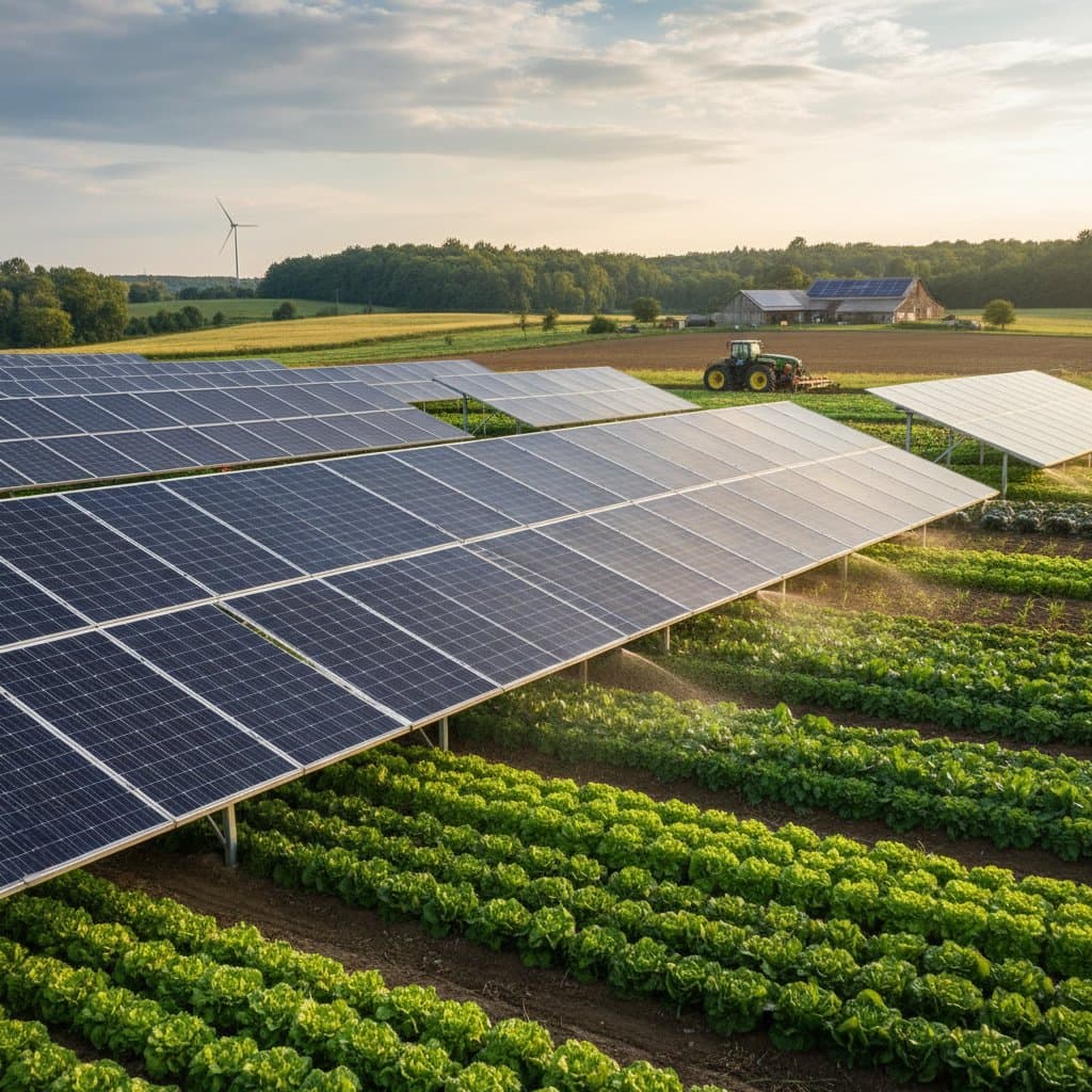 Featured image for Why Farming Under Solar Panels Explodes in 2025