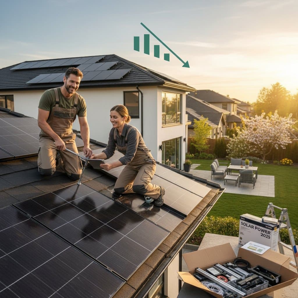 Featured image for DIY Solar Cuts Bills in Half for Just $15K