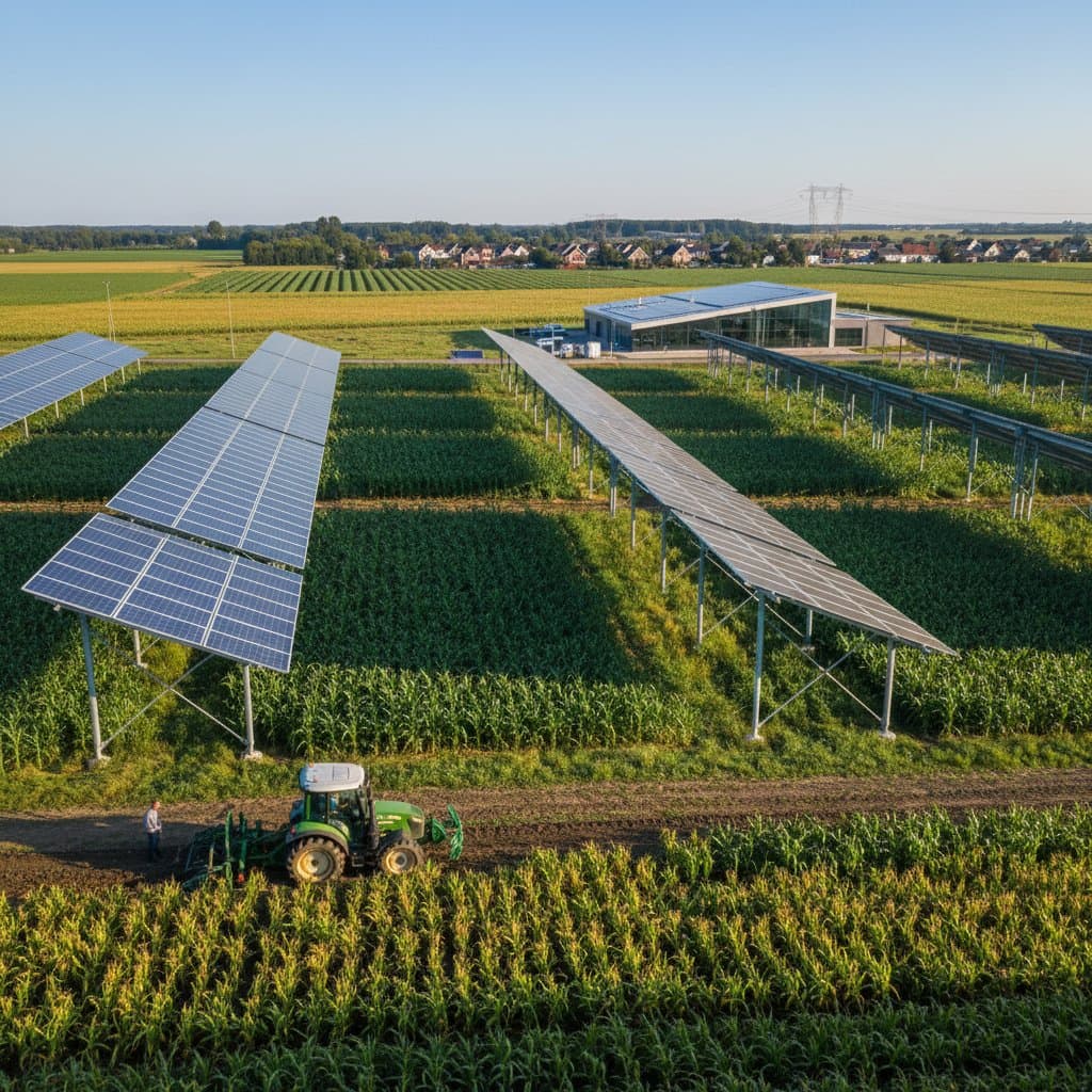 Featured image for Farms Double Income with Solar Crops by 2025