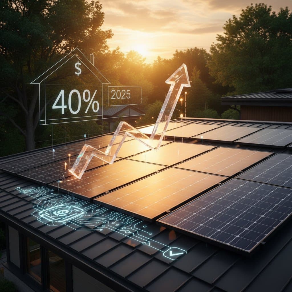 Featured image for Solar Tariffs Drive 40% Panel Price Jump in 2025