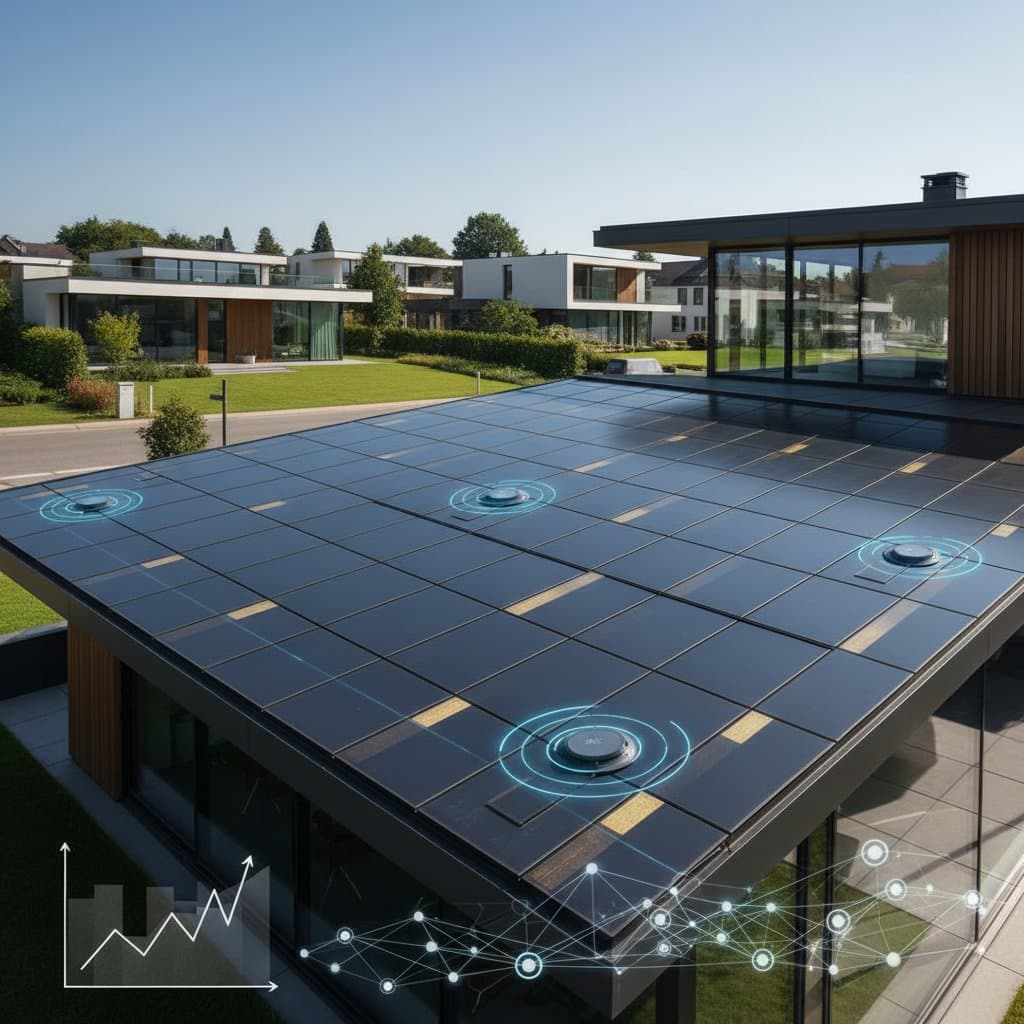 Featured image for Smart Shingles Generate Power and Boost 5G Signals