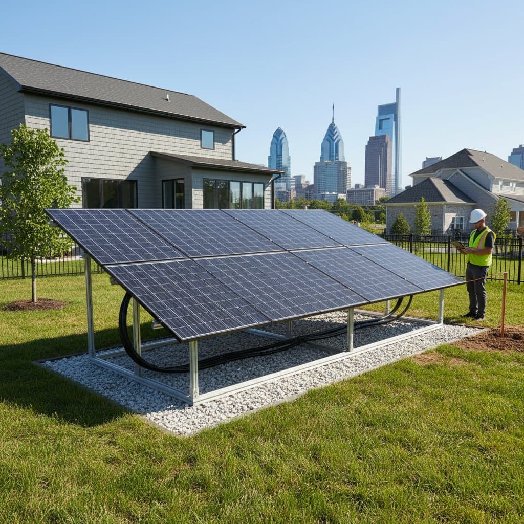 Featured image for Ground Solar Now Costs Less Than Rooftop Systems