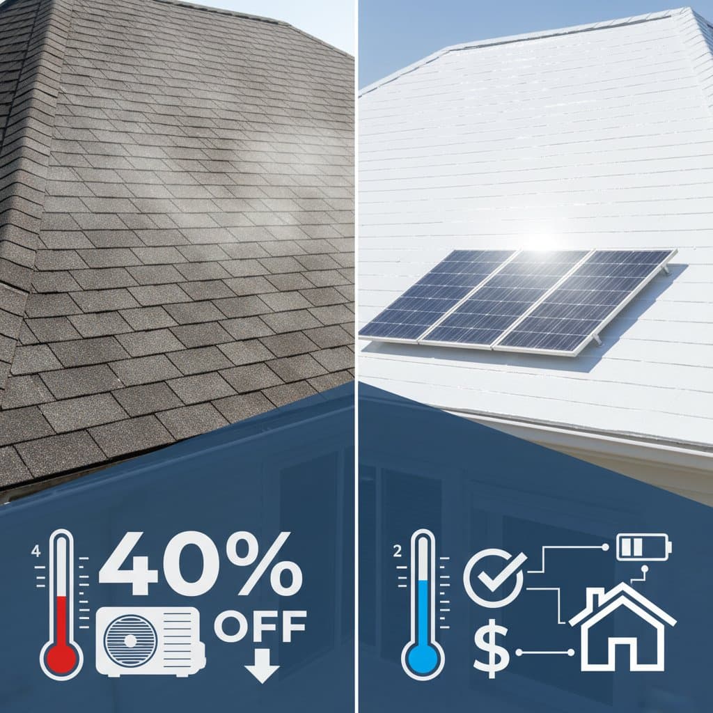 Featured image for Cool Roof Coatings Cut AC Bills 40% Before Solar