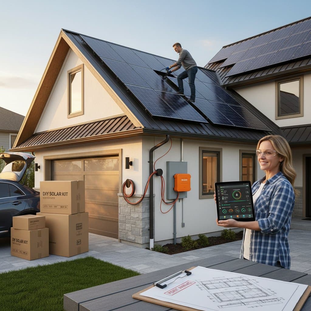 DIY Solar Kits Cut Installation Costs to $8K