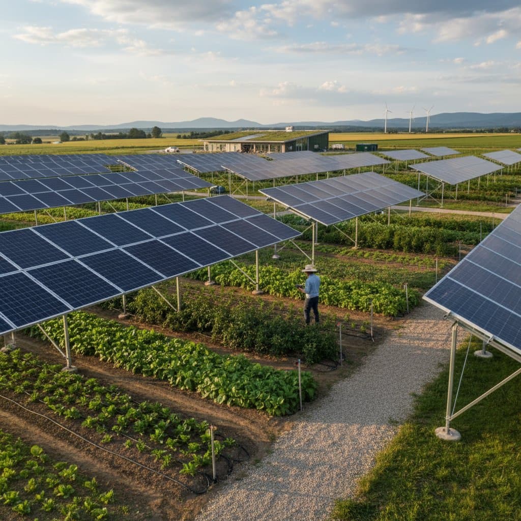 Why Farmers Are Choosing Solar Panels Over Crop Loss