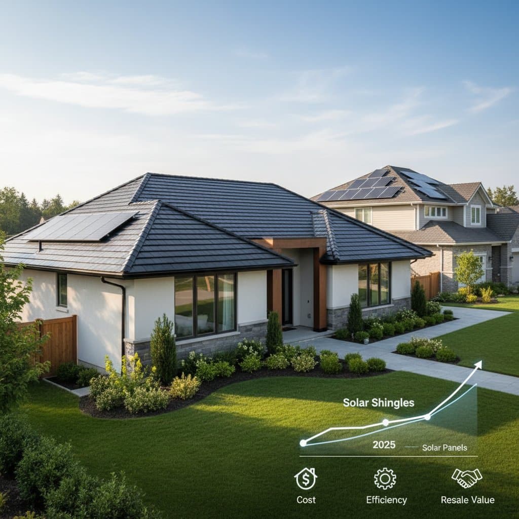 Solar Shingles Close the ROI Gap with Panels in 2025