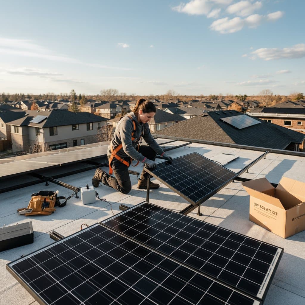 Featured image for Build an $8K DIY Solar System You Can Install Alone