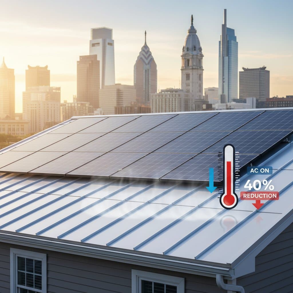 Featured image for Cool Roofs Plus Solar Cut AC Costs 40%