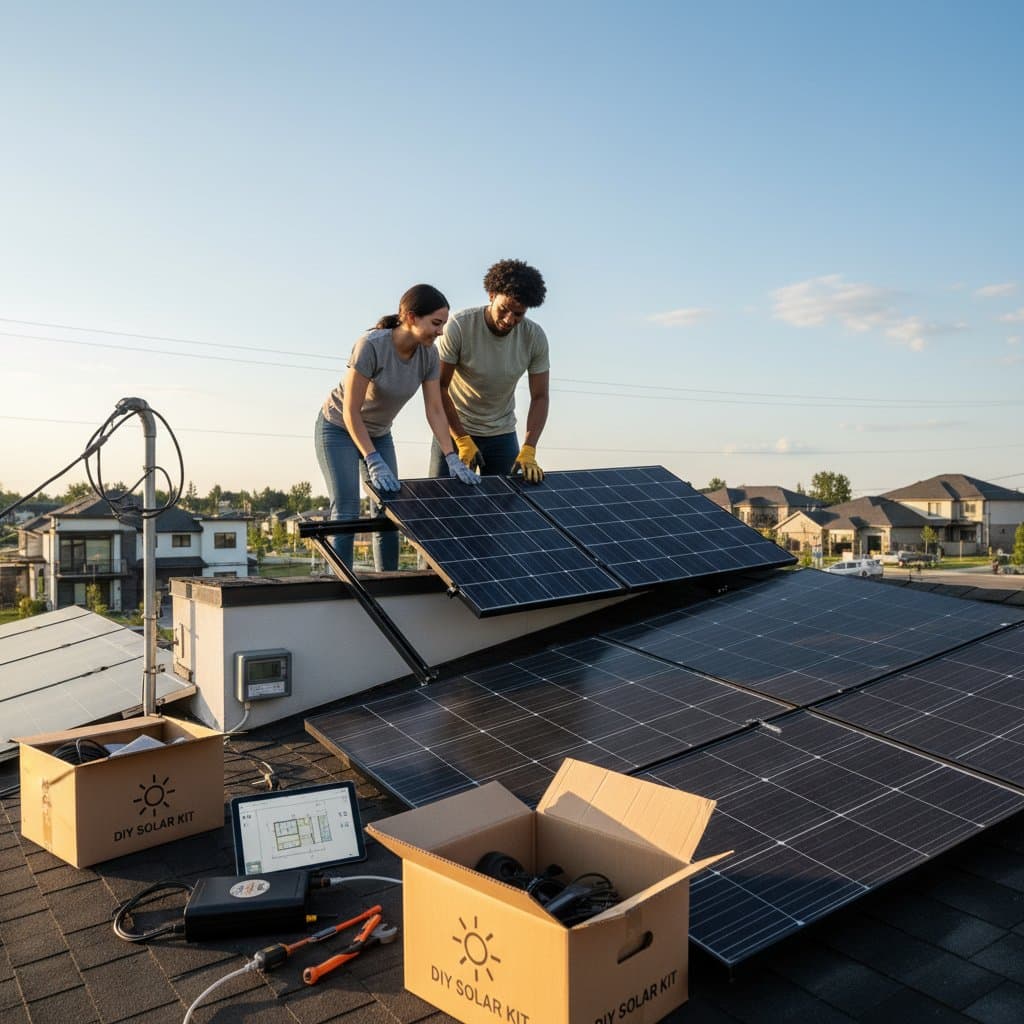 Featured image for DIY Solar Kits Drop Installation Costs to $8K