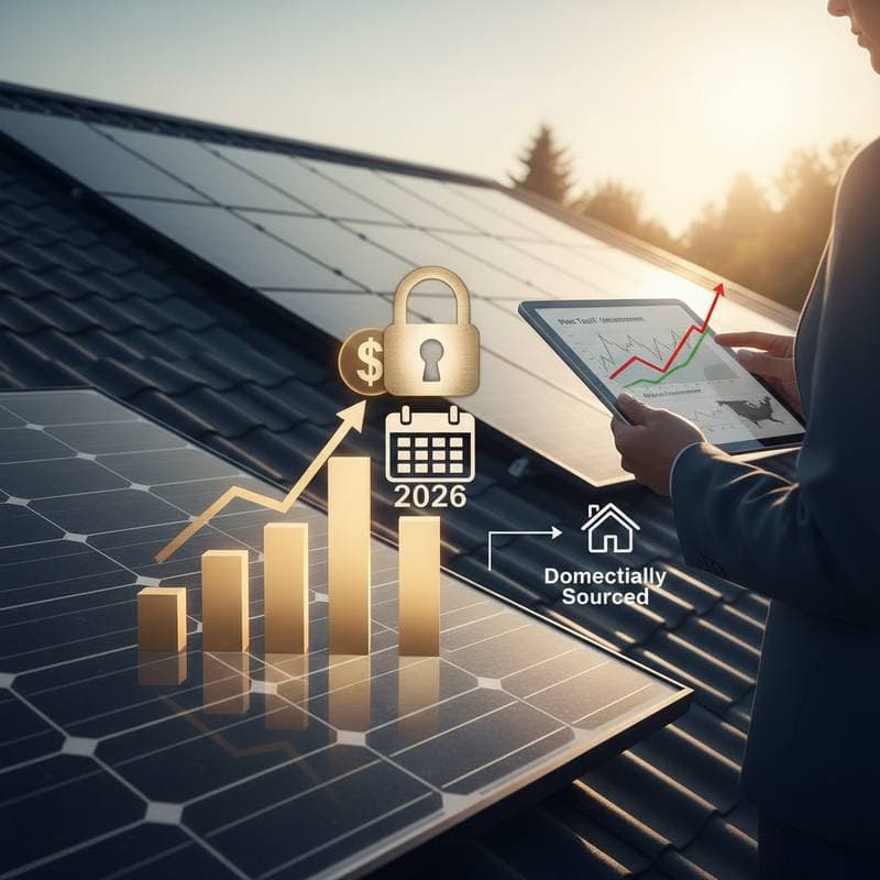 Featured image for 2026 Solar Tariffs Will Raise Panel Import Costs