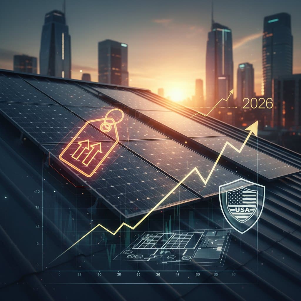 Featured image for How 2026 Tariffs Will Raise Your Solar Panel Costs