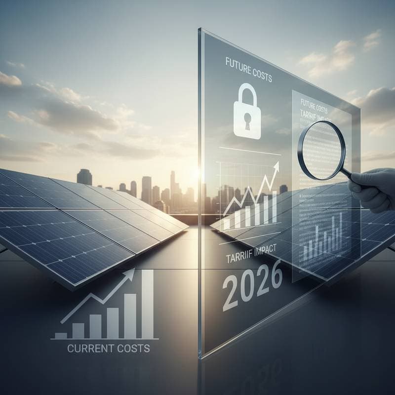 Featured image for How 2026 Solar Tariffs Will Change Your System Cost