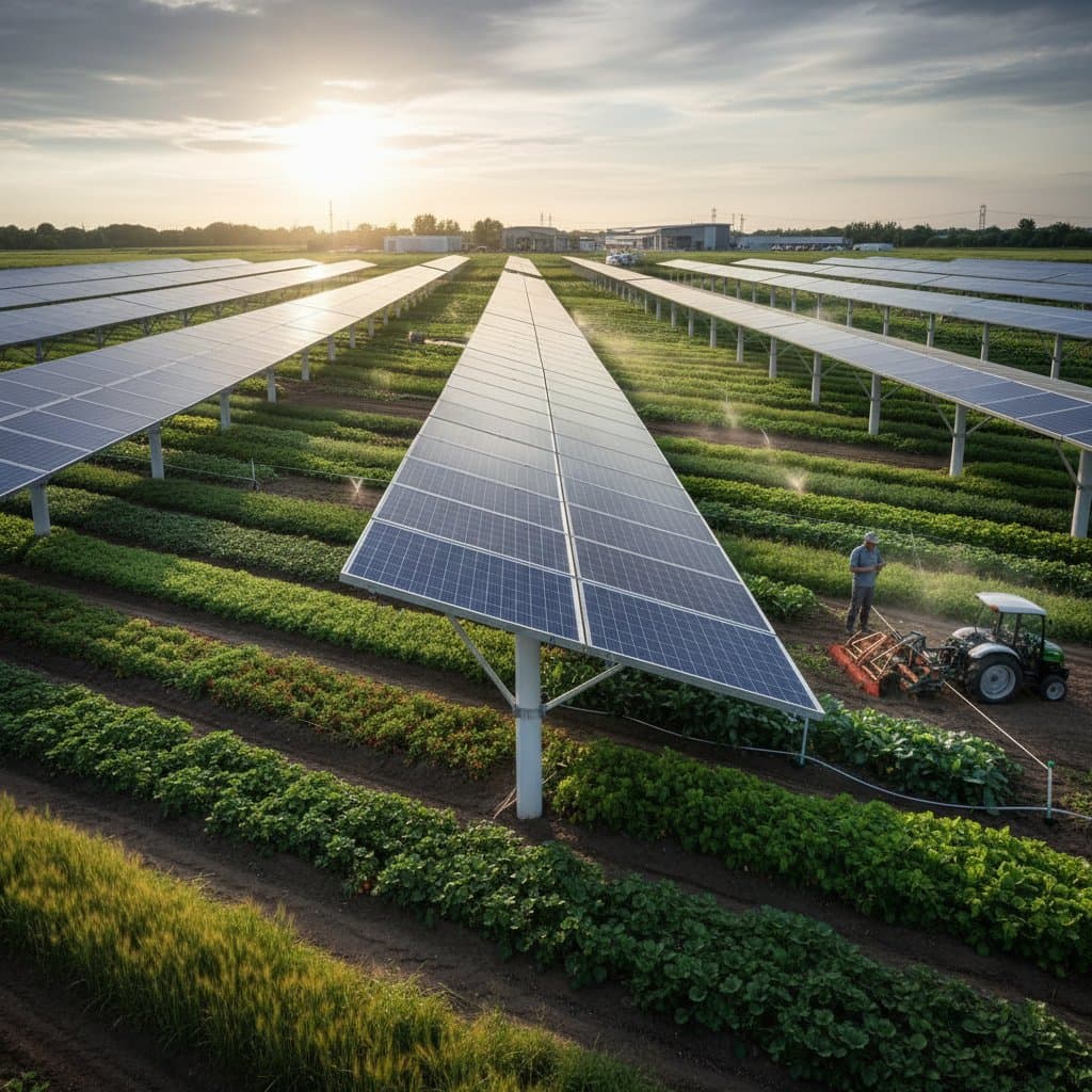 Featured image for Solar Panels That Boost Crop Yields While Making Power
